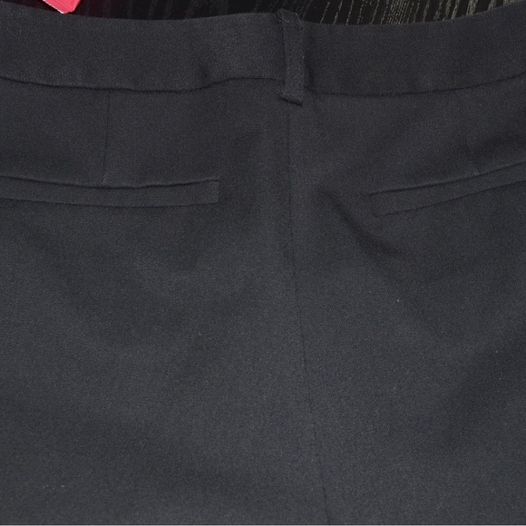 Talbots Dress Pants Womens 6 Black Stretch Straight Leg Trouser Polyester Blend - Picture 13 of 15